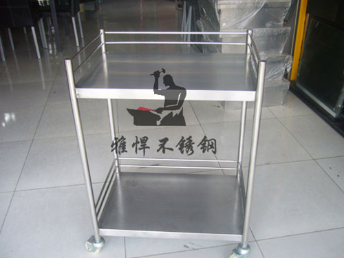 不銹鋼雙層推車